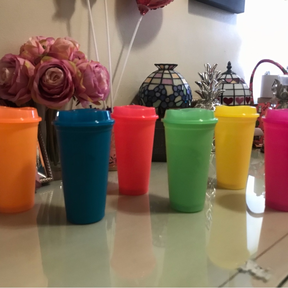 Starbucks colorful hotbox reusable